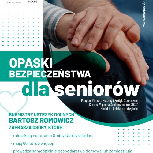 Opaski życia dla seniorów