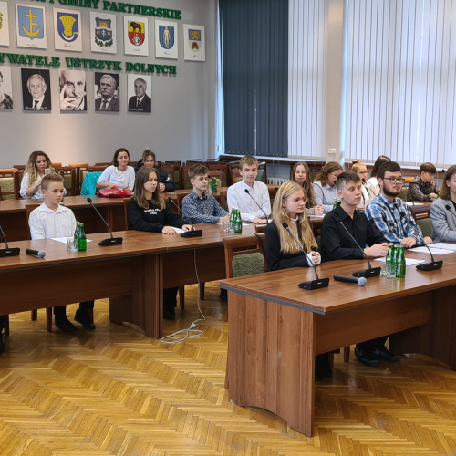Pierwsza Sesja Młodzieżowej Rady Gminy w Ustrzykach Dolnych za nami