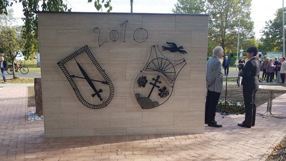 Uroczyste otwarcie Parku pod nazwą Ustrzyki Dolne w mieście partnerskim Zamardi na Węgrzech