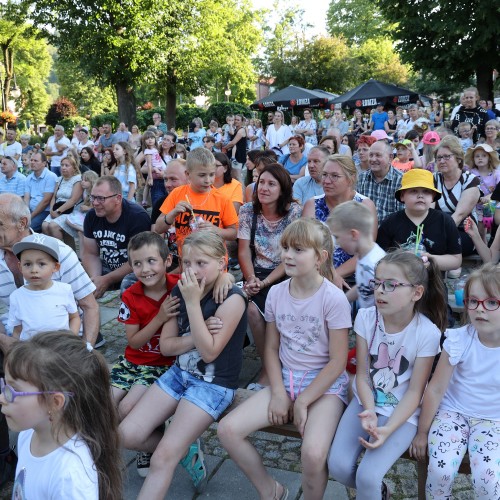 Magik Markus i Dj Elektra na ustrzyckim Rynku