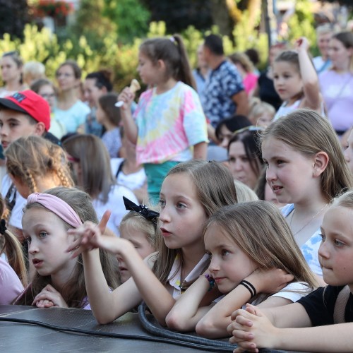 Magik Markus i Dj Elektra na ustrzyckim Rynku