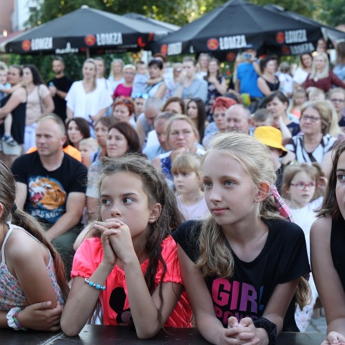 Magik Markus i Dj Elektra na ustrzyckim Rynku