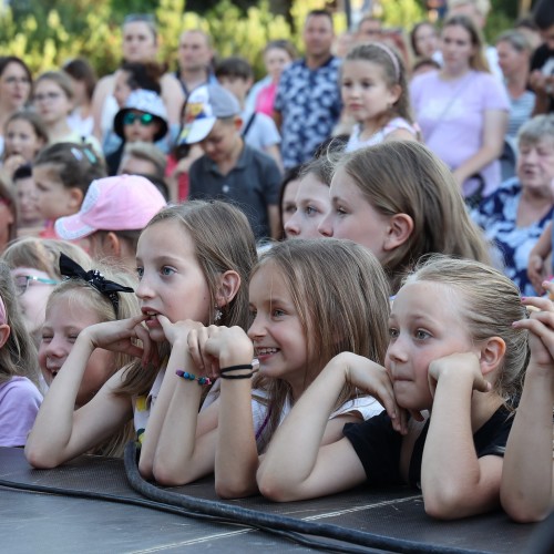 Magik Markus i Dj Elektra na ustrzyckim Rynku