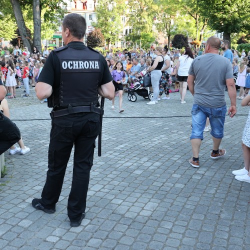 Magik Markus i Dj Elektra na ustrzyckim Rynku