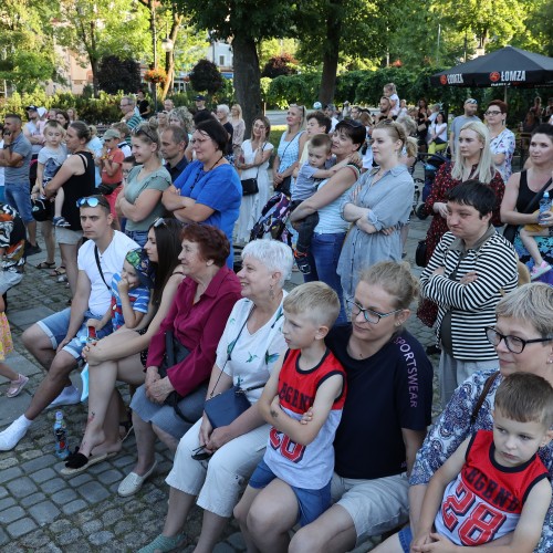 Magik Markus i Dj Elektra na ustrzyckim Rynku