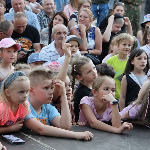 Magik Markus i Dj Elektra na ustrzyckim Rynku
