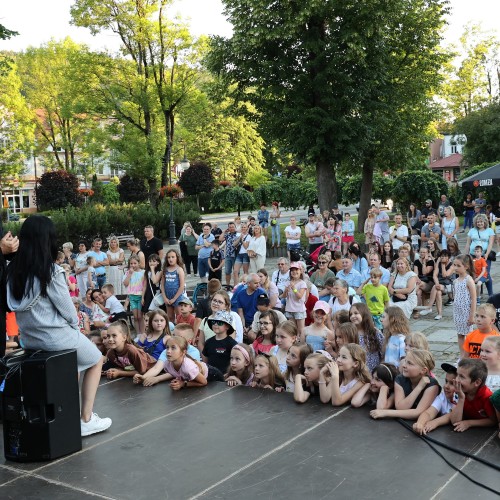 Magik Markus i Dj Elektra na ustrzyckim Rynku