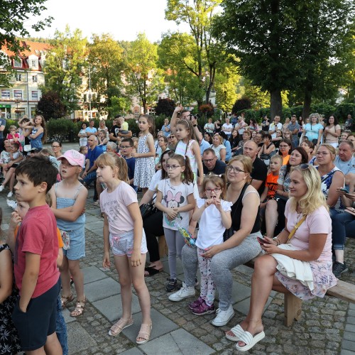 Magik Markus i Dj Elektra na ustrzyckim Rynku