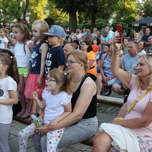 Magik Markus i Dj Elektra na ustrzyckim Rynku
