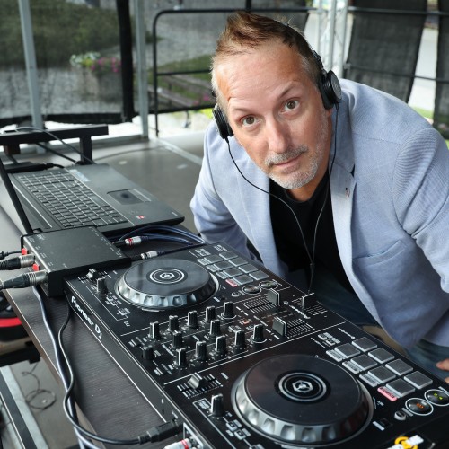 Magik Markus i Dj Elektra na ustrzyckim Rynku