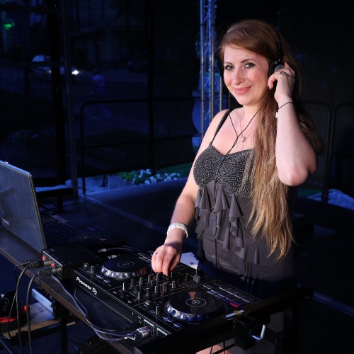 Magik Markus i Dj Elektra na ustrzyckim Rynku