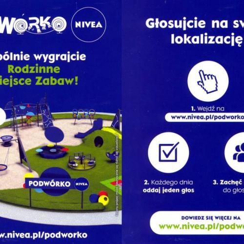 Podwórko NIVEA w Ustrzykach Dolnych
