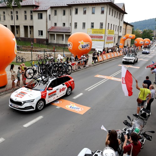 Tour de Pologne w Ustrzykach Dolnych