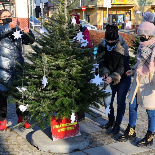 Ubieranie choinek w Gminie Ustrzyki Dolne
