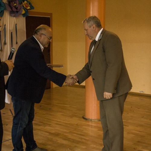 Wręczenie podziękowań dla partnerów BBL