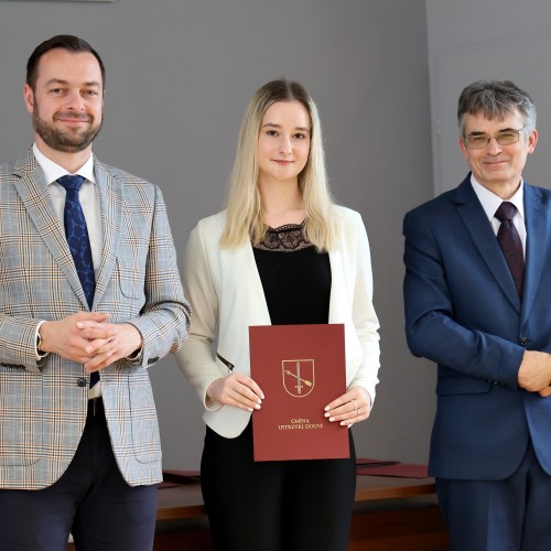 Wręczenie stypendiów i nagród Burmistrza Ustrzyk Dolnych 