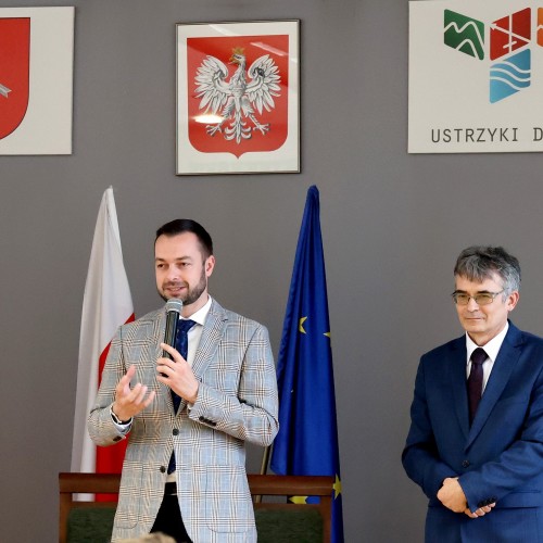 Wręczenie stypendiów i nagród Burmistrza Ustrzyk Dolnych 