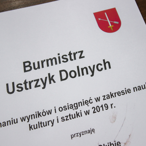 Wręczenie stypendiów w zakresie nauki