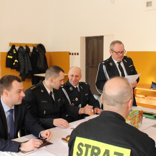 Zebranie sprawozdawcze OSP Zawadka