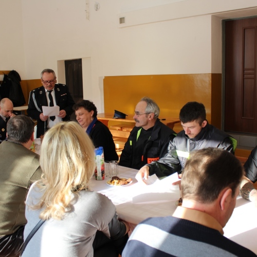 Zebranie sprawozdawcze OSP Zawadka