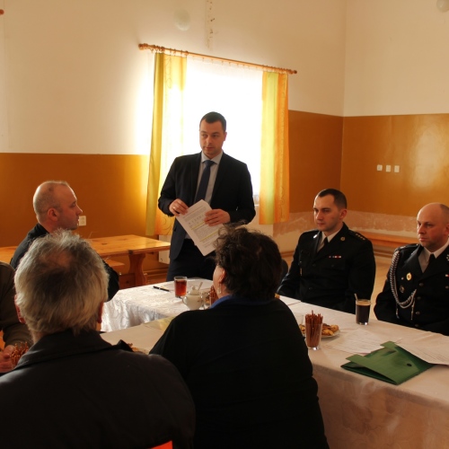 Zebranie sprawozdawcze OSP Zawadka