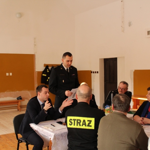 Zebranie sprawozdawcze OSP Zawadka